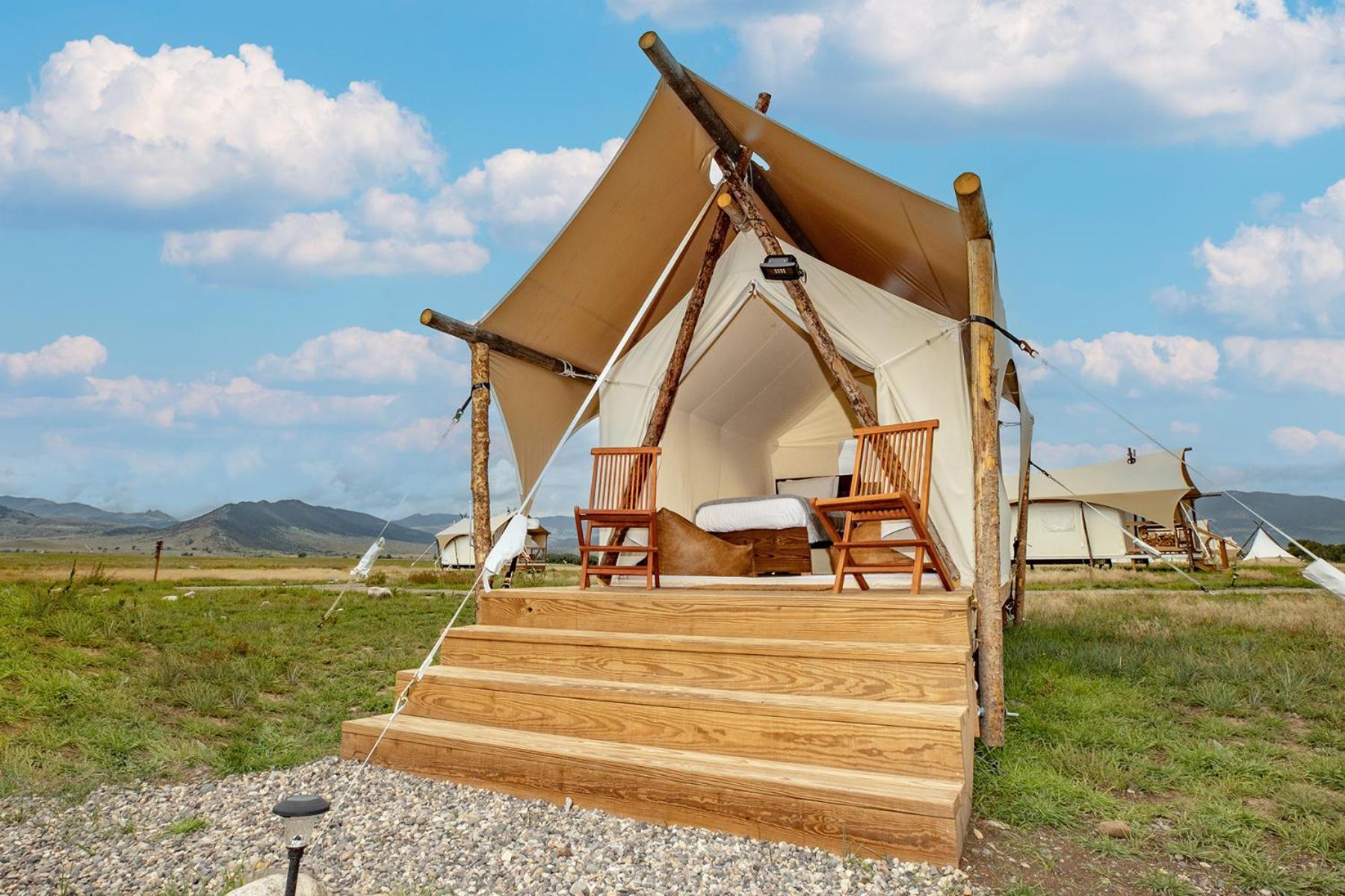 Under Canvas North Yellowstone - Paradise Valley 利文斯顿 外观 照片